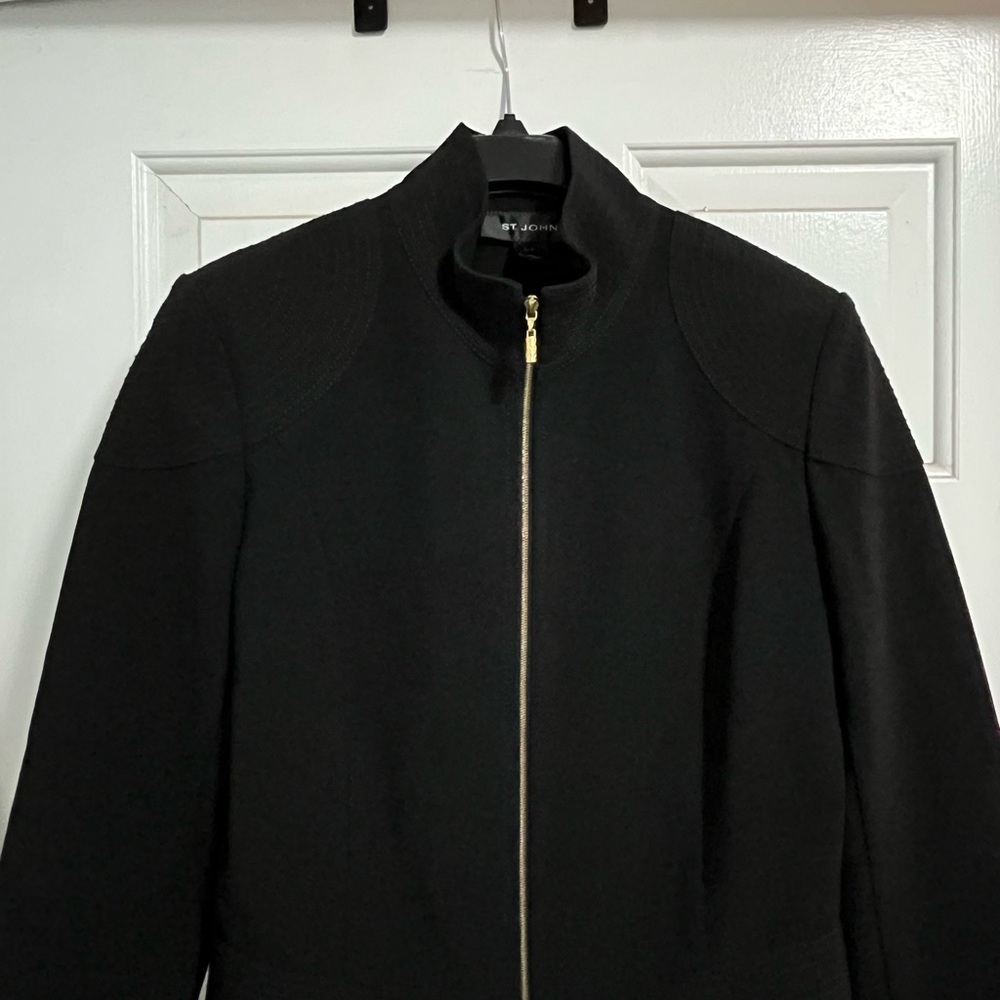 St. John Elegant Black Jacket